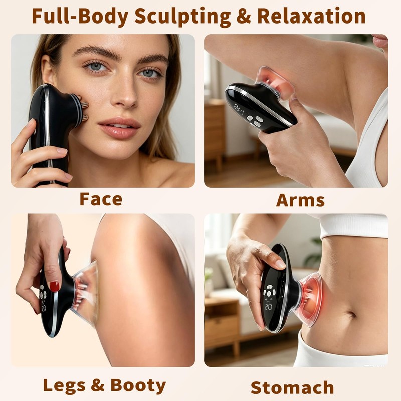 Body Sculpting Machine 10‑Level 3‑Mode Massager