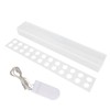 Acrylic Flower Vase Rectangular Long Clear Floral Centerpiece Votive Box