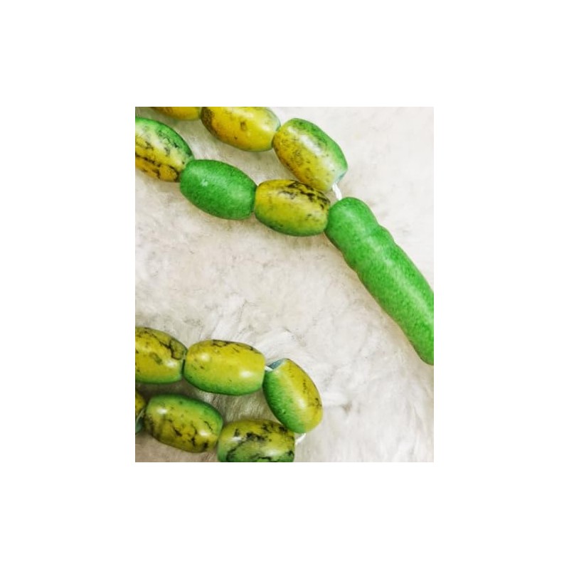 Islamic Prayer Beads Tasbeeh, 33 Beads, Religious Gift for Ramadan