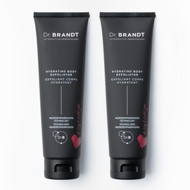 Dr. Brandt Microdermabrasion Hydrating Body Exfoliator - Renews Rough, Dull, Dry & Bumpy Skin - 4.2 oz, Pack of 2