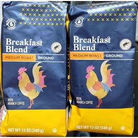 Barissimo Coffee Barissimo Breakfast Blend medium roast ground coffee12 oz -340 g (2 pack)