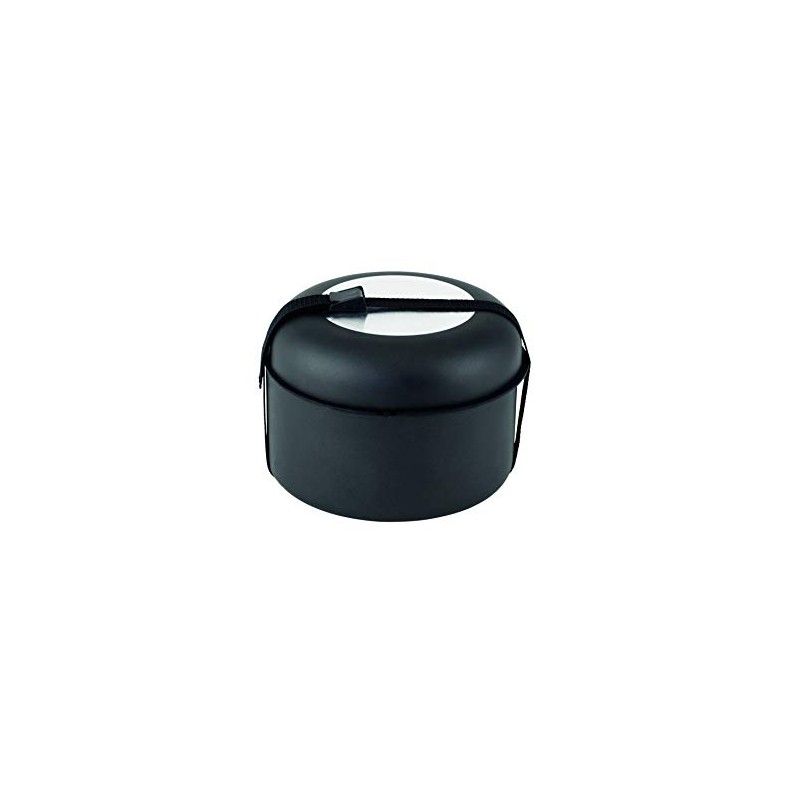 Brunner Campingartikel Aluminium PaN with diameter 24 CM Red -