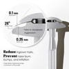 THURLADY Double Edge Safety Razors for Men, Reusable Single Blade