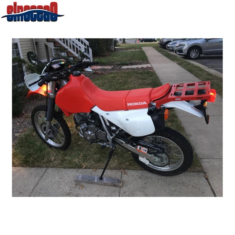 SI Red Rear Tail Luggage Bag Rack Cargo Rack Backpack