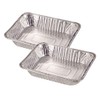 BUNDOK BD-426 Aluminum BBQ Plate, Deep Type, Medium Size