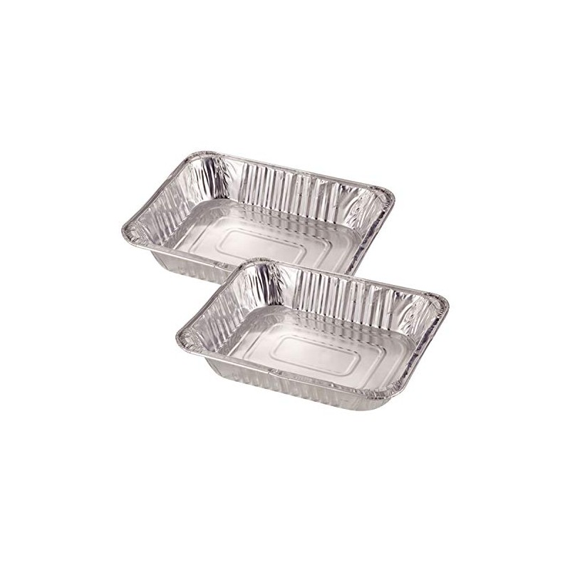 BUNDOK BD-426 Aluminum BBQ Plate, Deep Type, Medium Size