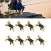 8Pcs Artificial Crab Bait 13cm 33.5g Simulation Crab Soft Lure
