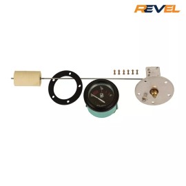 Revel Universal Gas Golf Cart Fuel Tank Level Gauge Assembly & Meter