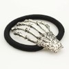 Ipetboom 4pcs Skeleton Hand Hair Accessories Bone Hair Tie Girl