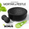 Umien™ Granite Mortar and Pestle Set - 100% Granite -