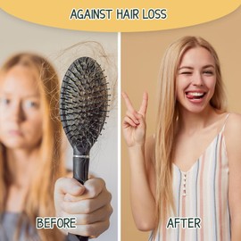 Milva Hair Growth Shampoo with Quinine Extract | Anti Hair Loss Treatment for Women & Men | Natural Thickening Shampoo for Fine Brittle & Thinning Hair | Nourish Scalp and Follicles | 500 ML