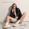 Merry Style MS10-145 Women's Shorts Short Leggings Comfortable Viscose Cycling