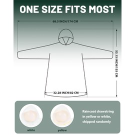 Colemoly Rain Poncho for Adults 10 Pack Clear Disposable Raincoat, Lightweight & Compact Waterproof Rainwear for Outdoor Adventures - Family Essentials for Travel, Camping, and Festivals