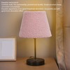 Plush Cloth Lamp Shade Replacement Decorative Soft Comfortable Cone Round