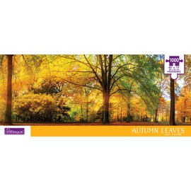 Parragon Autumn Leaves - 1000 Piece Jigsaw Puzzle for Adults - Beautiful Nature Landscape Puzzle with Fall Foliage & Colorful Leaves, Games for Kids and Teens - Large Scenery Puzzle, 1000 Pieces