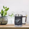 Stainless Steel Liner Mug Resin Decorative Hand Painted Beer Cup