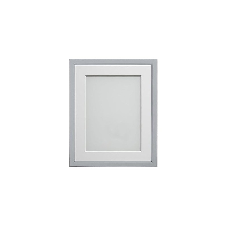 Frame Company Drayton Range 12x10-inch Grey Picture Photo Frame with