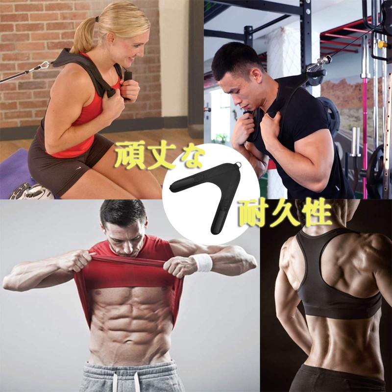 Abdominal Crunch Harness Cable Attachment, Back Crunch Strap, Ab Exercise