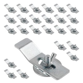 Sink Clips Kit,Sink Mounting Kit Bracket,Undermount Sink Clip,Kitchen Sink Mounting Clips,Sink Clips for Installation and Repair of Kitchen or Bathroom Sinks (24)