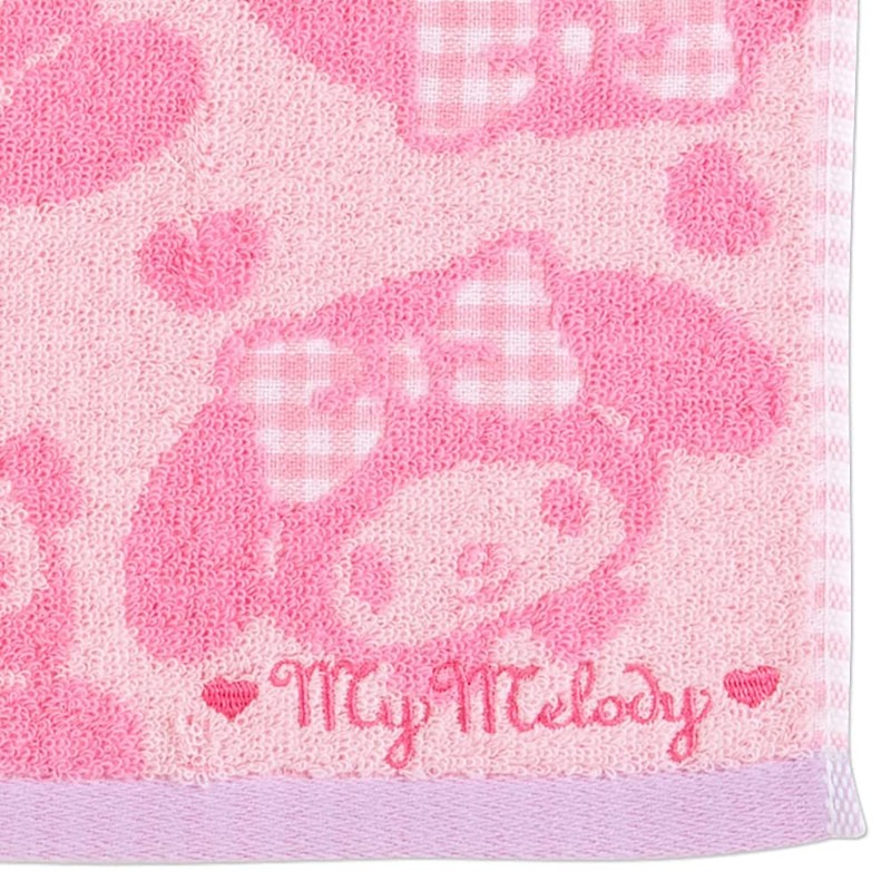 Sanrio My Melody 801330 Hand Towel, Antibacterial and Odor Resistant,