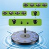 Vitcoco 2.5 W Solar Fountain, Upgraded Solar Pond Pump