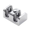 Gordon Glass® Shower Door Bottom Guide for Frameless Bypass Shower