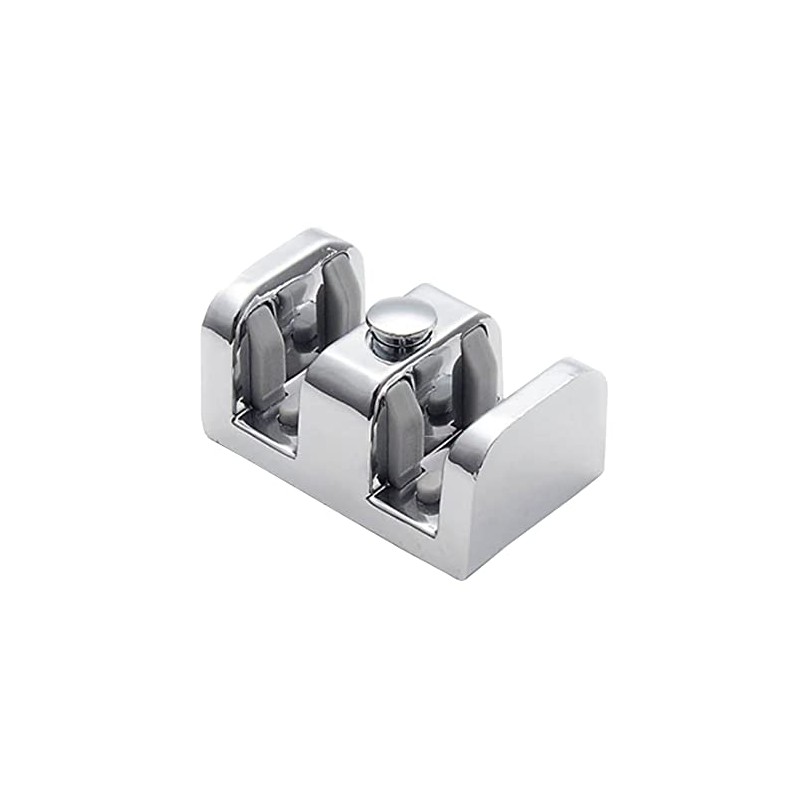 Gordon Glass® Shower Door Bottom Guide for Frameless Bypass Shower