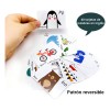 Regletas Magnéticas Montessori QITING Letras Inglés 248 Pzs Espuma EVA