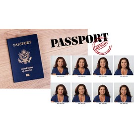 Small Spring-Powered Roll-Up/Pull-Down Background ID Photos (White)