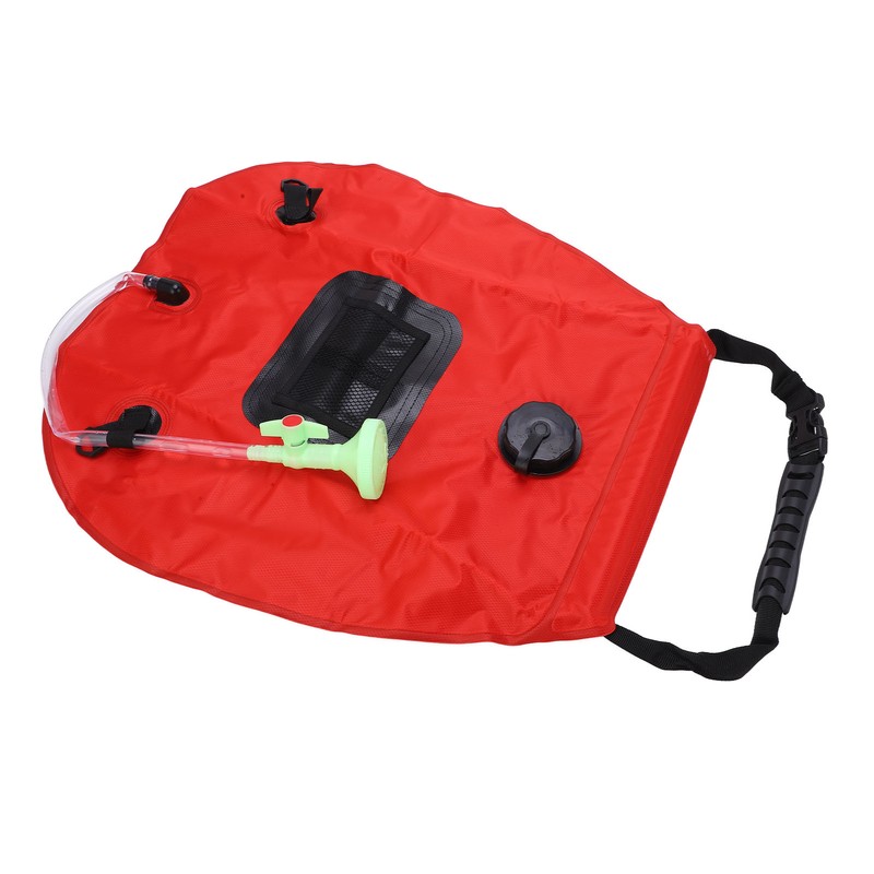 20L Folding Solar Heated Shower Bath Bags with Hose Shower