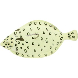 WESTIN Flat Matt Halibut Founder Fishing Soft Lure Jig GLOWIN PLACE 1oz 3-3/8|B3