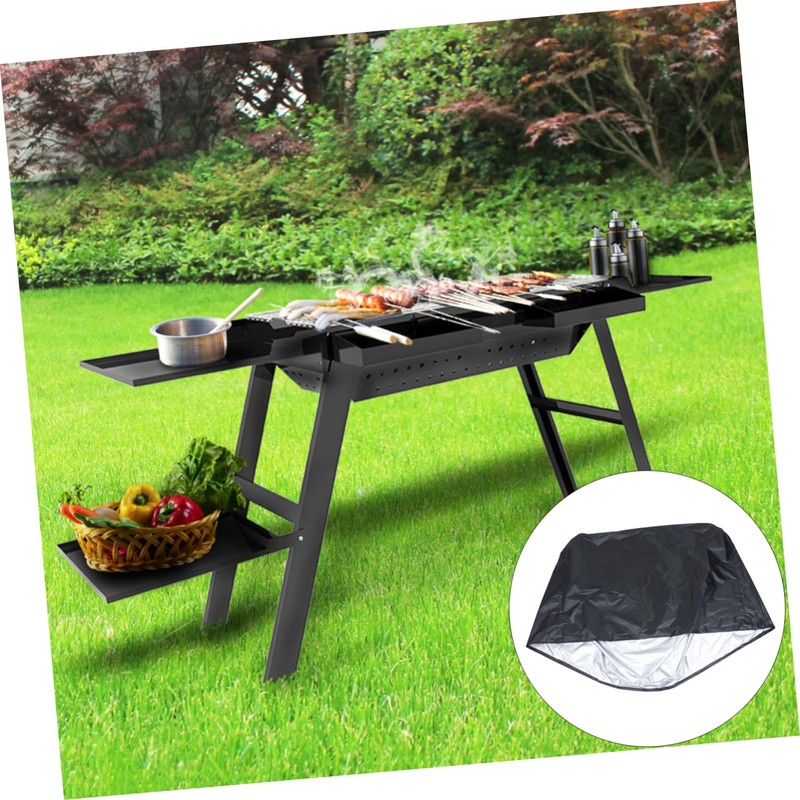 KONTONTY Barbecue Grill Cover Full Coverage BBQ Cover Grill Protector