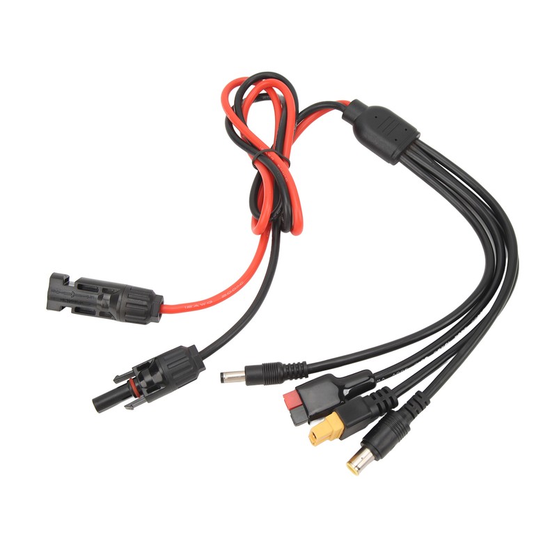 Solar Connector to XT60 Female Adapter Cable Weather Resistant Multi