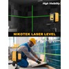 Laser Level Self-Leveling Green Beam Horizontal and Vertical Cross-Line Laser