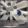 JEUCLEL 521 Wheel Locking Nut Key for VW, Socket (OD