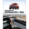AMWMORV 2 Pack Roll Bar Grab Handles for Ford Bronco
