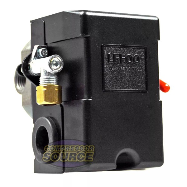 Lefoo 95-125 PSI Air Compressor Pressure Switch 1/4" Female NPT