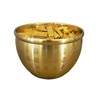 Charming solid brass feng shui decor - hundred fortune jar