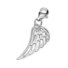 Sterling Silver 925 Guard Angel Wing Charm Clip on Pendant