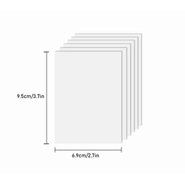 Transparent Sticky Notes, 300 Clear Translucent Notes for Books in The School and Office Post