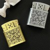 (No Fuel) Vintage Metal Kerosene Lighter, Soft Flame Candle Lighter,