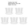 5 Sets Orchid Flower Pot Breathable Clear Orchid Planting Pot