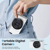 4K Digital Camera, 64MP Vlogging Camera for Photography with 3"