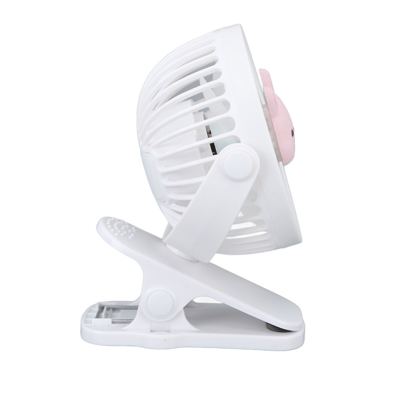 Baby Stroller Fan Clip USB Cartoon 3 Speeds Portable Fashionable