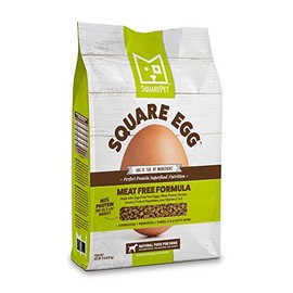 SquarePet Square Egg Dry Dog Food, Gentle Kibble Sturcture, Whey Proten, Amino Acids, Easily Digestible Ideally for Senior Dogs 19.8lbs