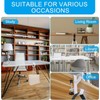 Desk Mount Bag Holder Hook Clamp, 2Pcs Clamp-On Under Desk