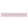 Wrapables A69743c Colorful Washi Masking Tape, Metallic Mini Purple Hearts