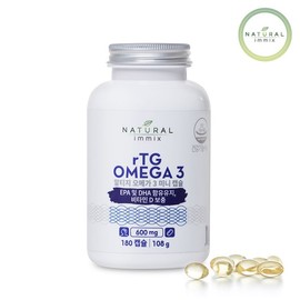 Natural E-Mix RTG Omega-3 3-Month Supply Mini Capsules / 내추럴이믹스 알티지 오메가3 3개월분 미니캡슐