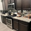 Lovdeco Mirror Peel and Stick Tile, Beveled Subway Mirror Backsplash