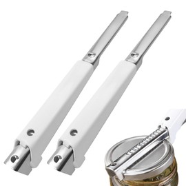 Jar Openers for Arthritis Hands, 2 Pcs White Jar Opener, Sturdy and Durable Arthritis Jar Opener. Bottle Effortless Arthritis Jar Opener for Opening Canned Bottles and Canned Fruits
